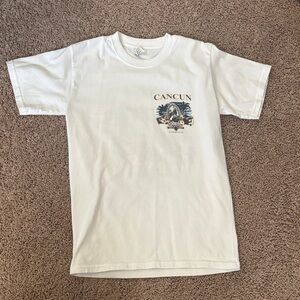 White Cancun Graphic Tee